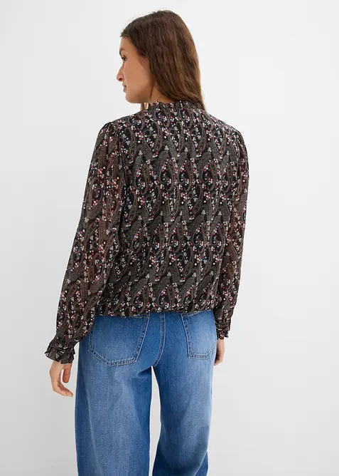 Bluse i lett chiffon, bonprix