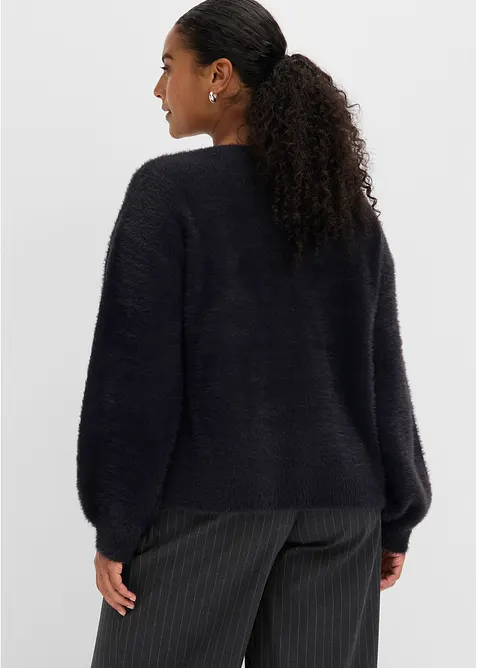 Grovstrikket cardigan, bonprix