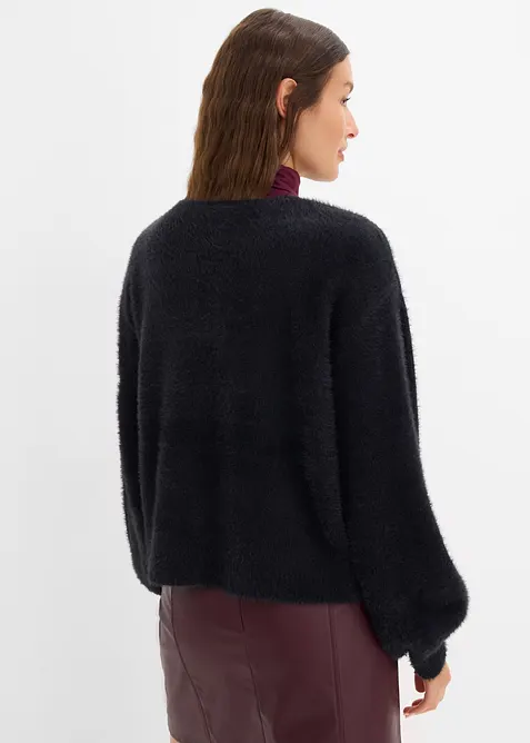 Grovstrikket cardigan, bonprix