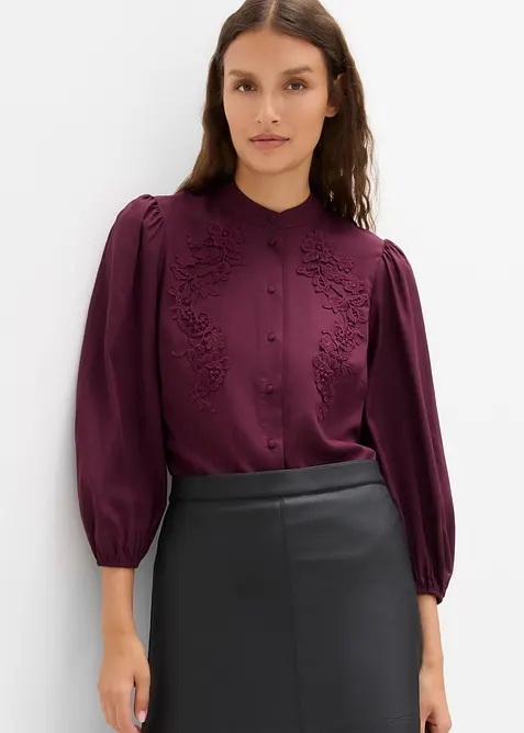 Bluse av lett Lyocell-miks, bonprix