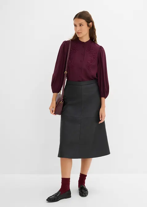 Bluse av lett Lyocell-miks, bonprix