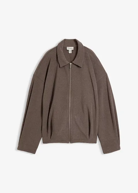 Jerseyjakke i ullstil, bonprix