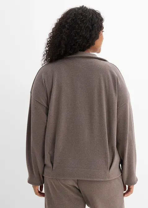 Jerseyjakke i ullstil, bonprix