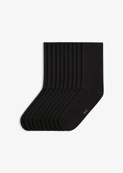 Sokker som ikke strammer (10 pack), bonprix