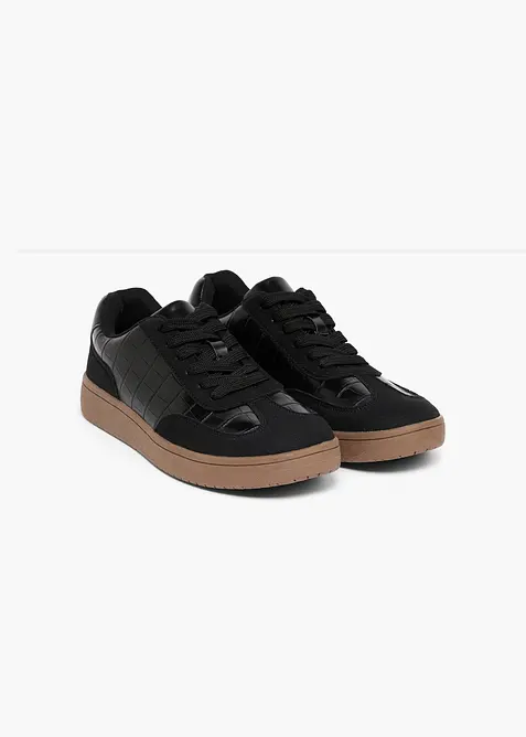Sneakers med dyrem&oslash;nster, bonprix