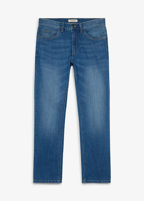 Regular fit jeans i lett denim, straight, bonprix