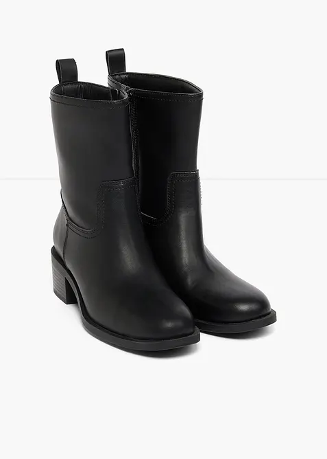 Boots med blokkh&aelig;ler, bonprix