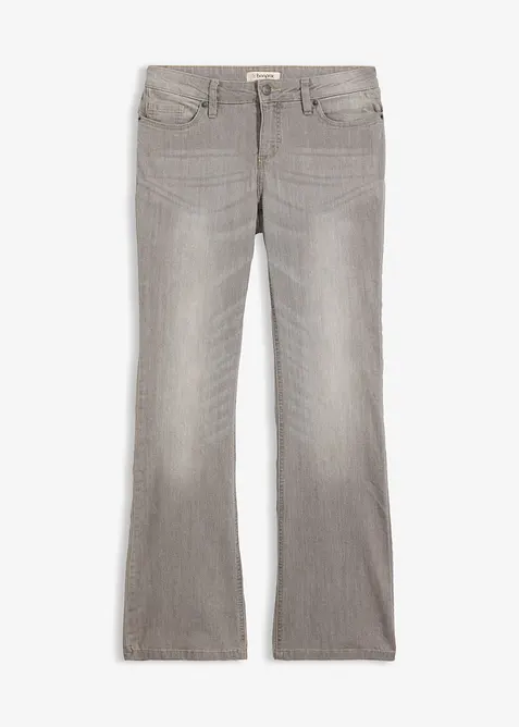 Bootcut-jeans Mid Waist, Komfort-Stretch, bonprix