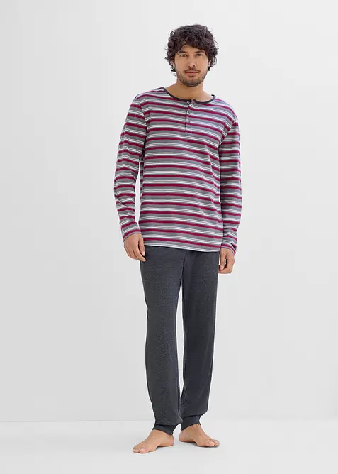 Pyjamas i 100% bomull, bonprix