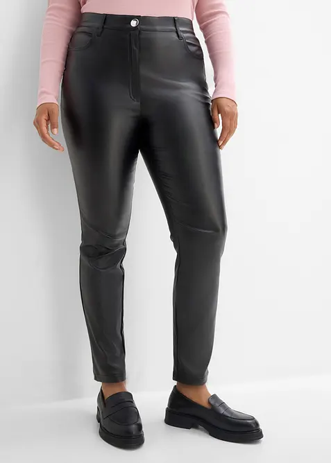 Shape pull on-bengalinbukse i viskosemiks med belegg, bonprix