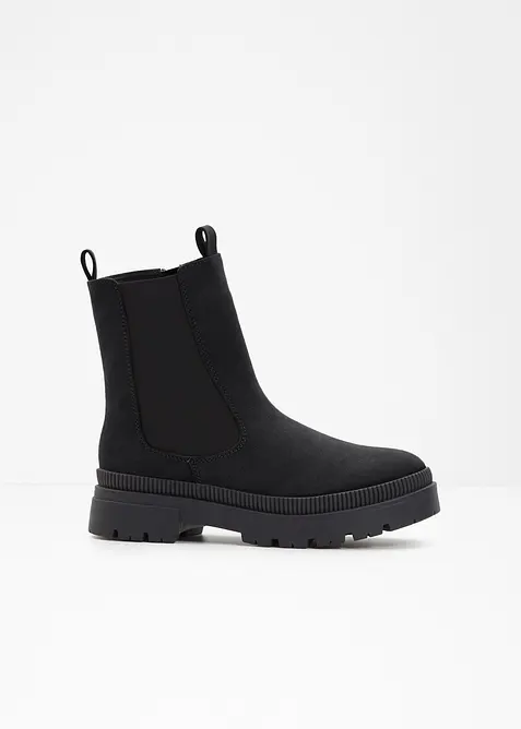 Chelsea-boots med profilert s&aring;le, bonprix