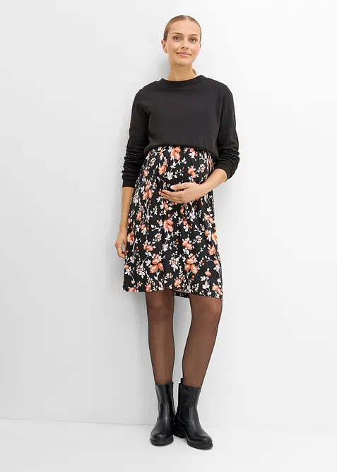 Mama kjole med sweatshirt (2-delt sett), bonprix