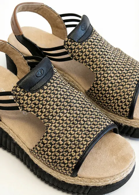 Kilesandaler i baststil fra Tom Tailor, Tom Tailor