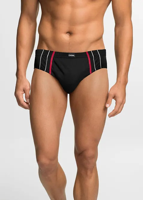 H&oslash;y truse med bomull (5-pack), bonprix