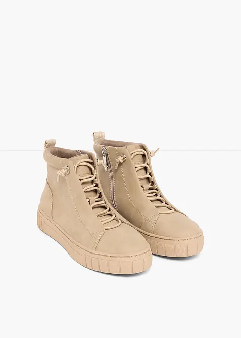 High Top-sneakers fra Marco Tozzi med plat&aring;s&aring;le, Marco Tozzi