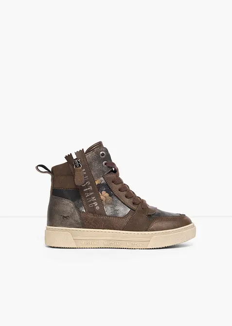 Sneakers fra Mustang med glidel&aring;s, Mustang