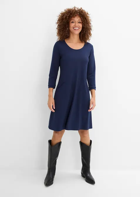 Jerseykjole i Punto di Roma-materiale, bonprix