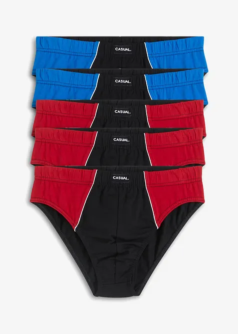 Truse med &oslash;kologisk bomull (5-pack), bonprix
