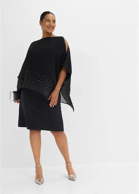 Etuikjole med glitterstener, bonprix