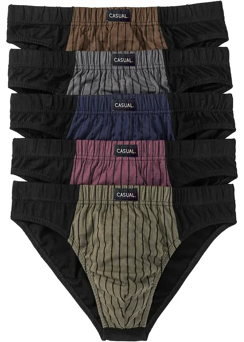 Truse i myk bomull (5-pack), bonprix