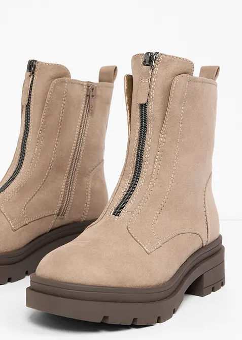 Boots med profilert s&aring;le, bonprix