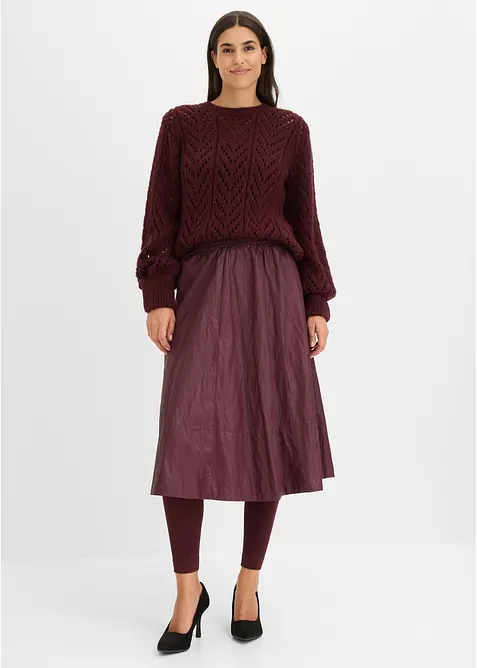 Varmende leggings med myk fleece 140 DEN, bonprix
