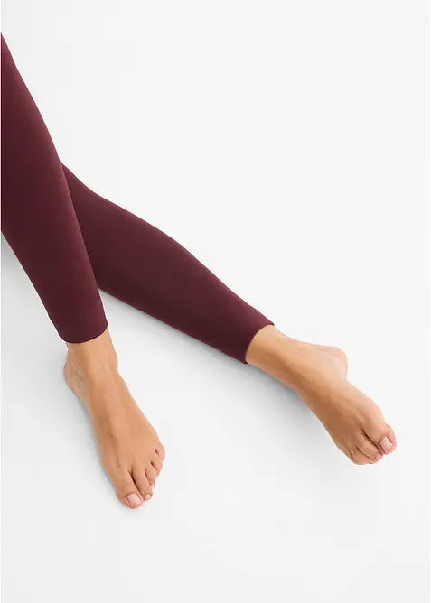 Varmende leggings med myk fleece 140 DEN, bonprix