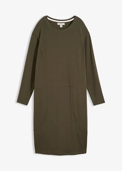 Jerseykjole i O-fasong, bonprix