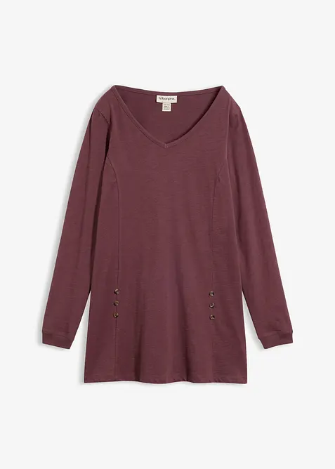 Lang topp i 100% bomull, bonprix