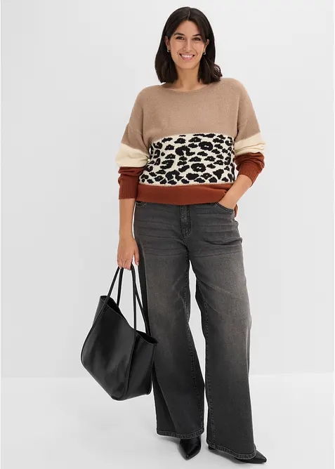 Oversized genser, bonprix