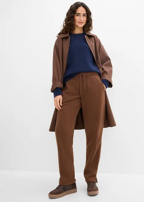Pull on-fleecebukse, bonprix