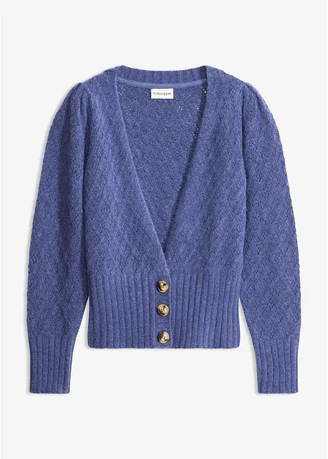 Finstrikket cardigan, bonprix
