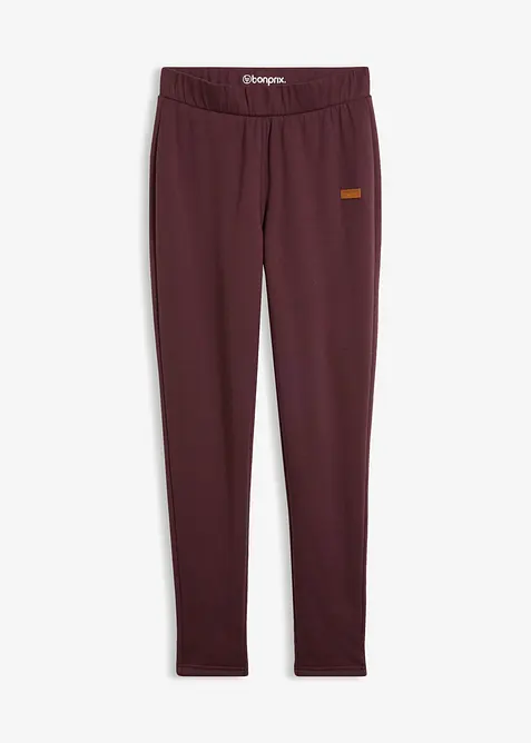 Varme leggings med pilef&ocirc;r, bonprix