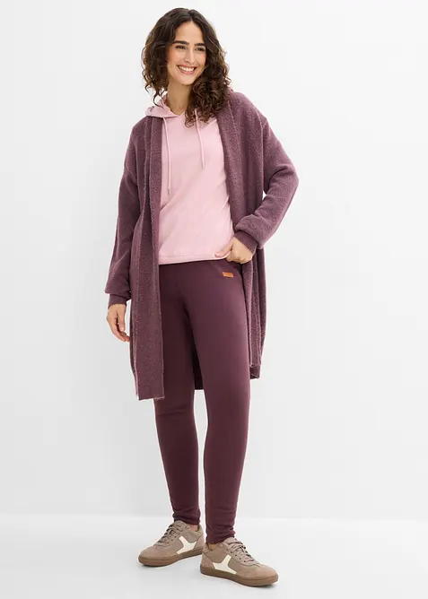Varme leggings med pilef&ocirc;r, bonprix