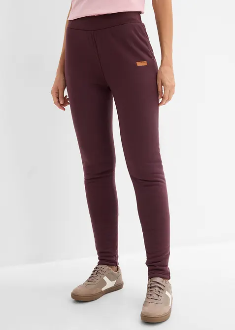 Varme leggings med pilef&ocirc;r, bonprix