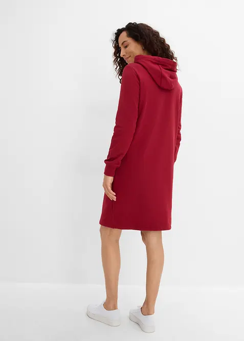 Sweatshirtkjole i bomullsmiks, bonprix