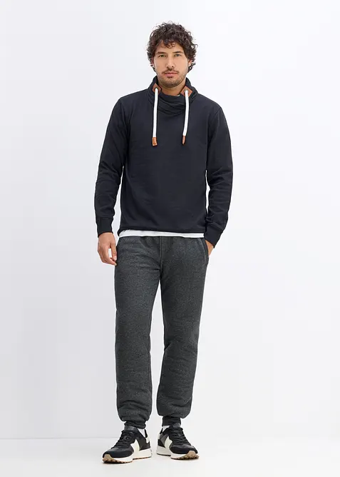 Varmende joggebukse med mykt fleecef&ocirc;r, bonprix
