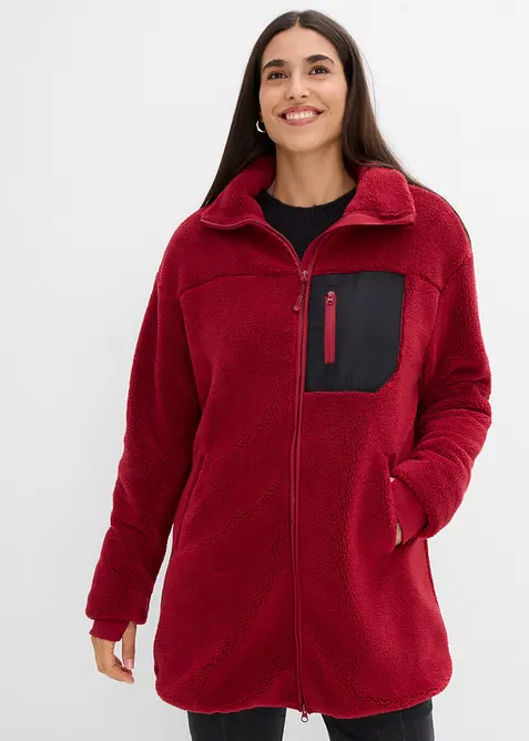 Jakke i teddyfleece, bonprix