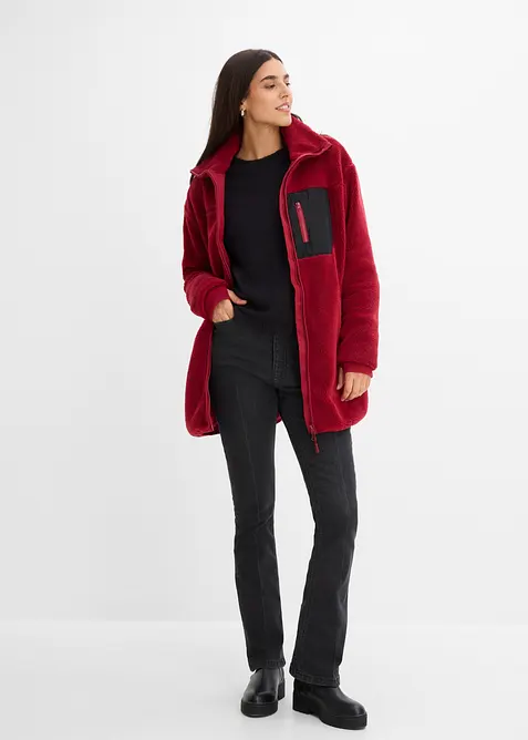 Jakke i teddyfleece, bonprix