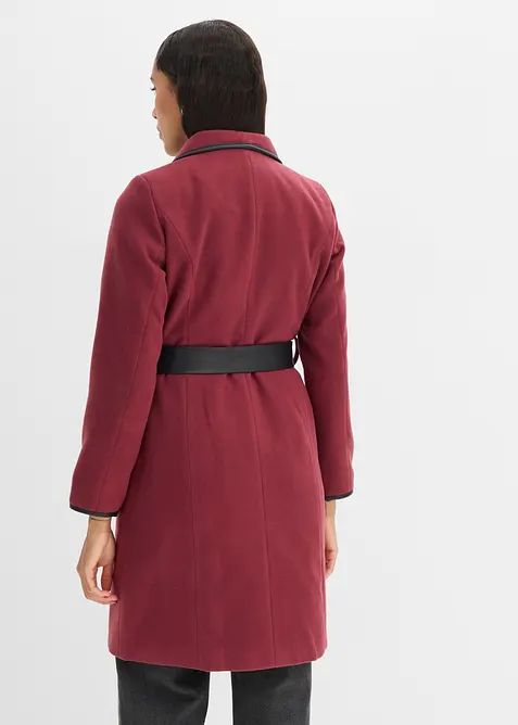 Kort k&aring;pe i ullstil, bonprix