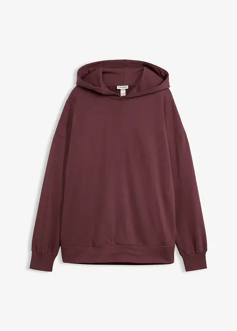 Hettegenser i 100% bomull, bonprix