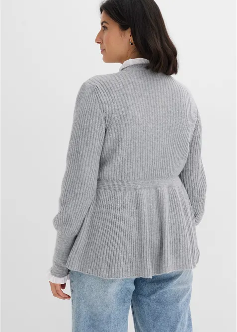 Genser med bluseinnfelling, bonprix