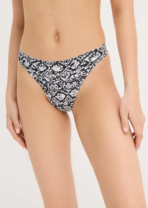S&oslash;ml&oslash;s stringtruse i polyamid (4-pack), bonprix