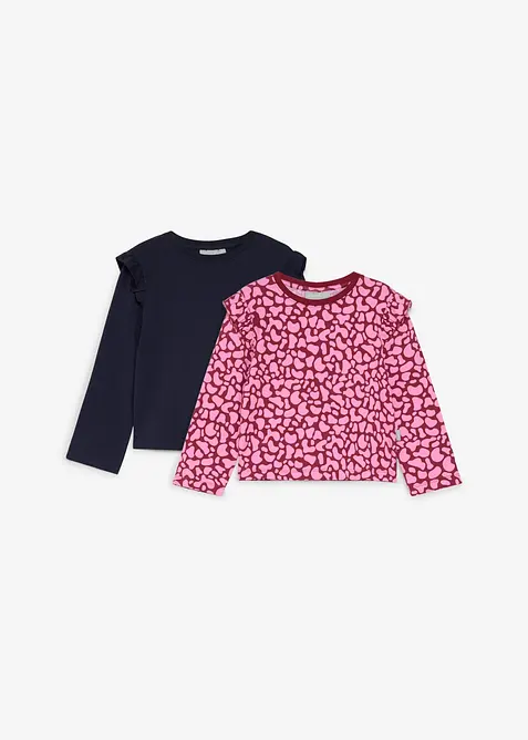 Langermet topp fra Lurchi av myk &oslash;kologisk bomull (2-pack), Lurchi