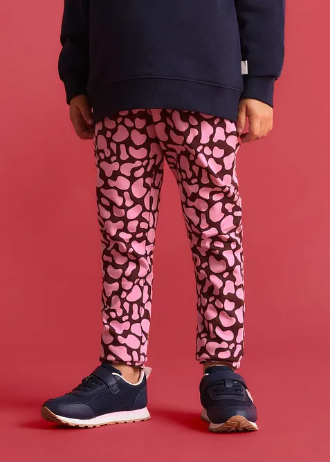 Leggings fra Lurchi av elastisk &oslash;kologisk bomullsmiks (2-pack), Lurchi