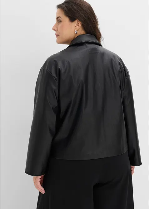 Jakke i imitert skinn, bonprix