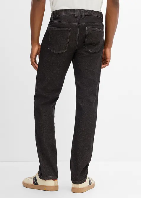 Regular fit jeans med komfortlinning, straight, bonprix