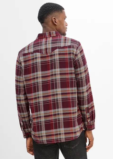 Flanellskjorte i 100% bomull, bonprix