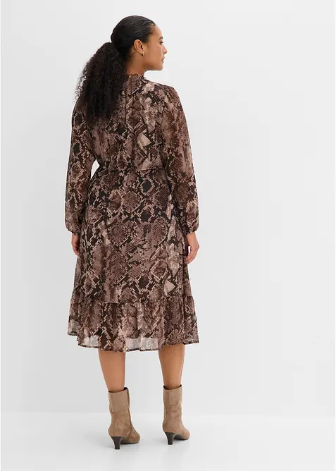 Chiffonkjole, bonprix