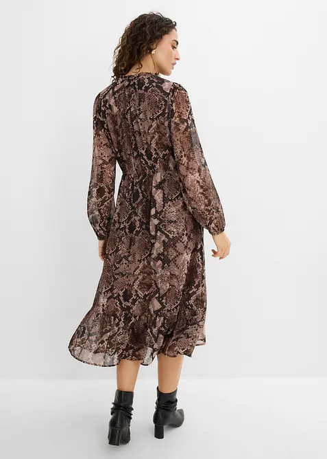 Chiffonkjole, bonprix